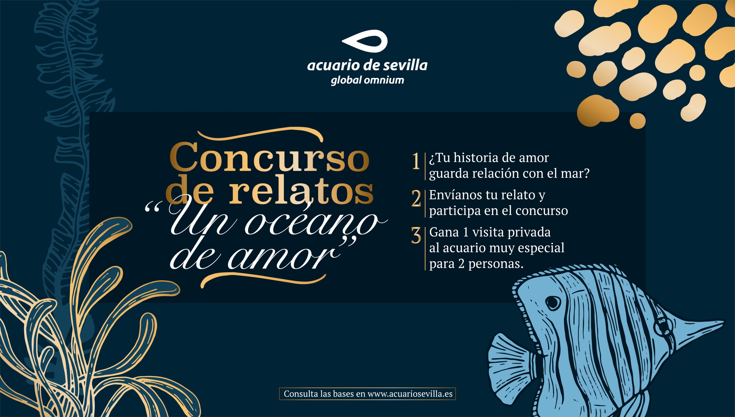 The Seville Aquarium Announces a Short Story Contest to Celebrate Valentine’s Day under the Sea