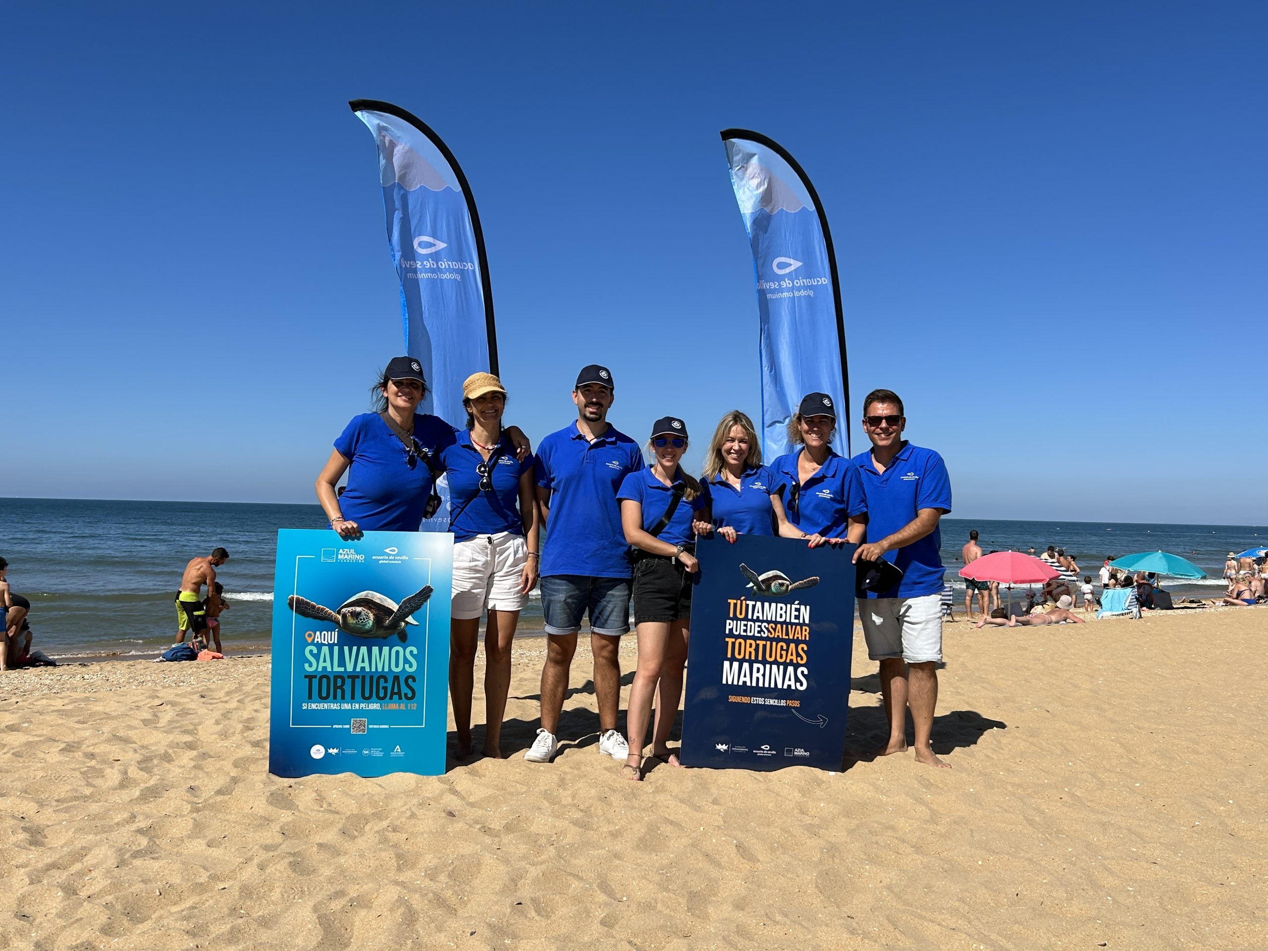 Sea Turtle Awareness Day in Punta UmbríA