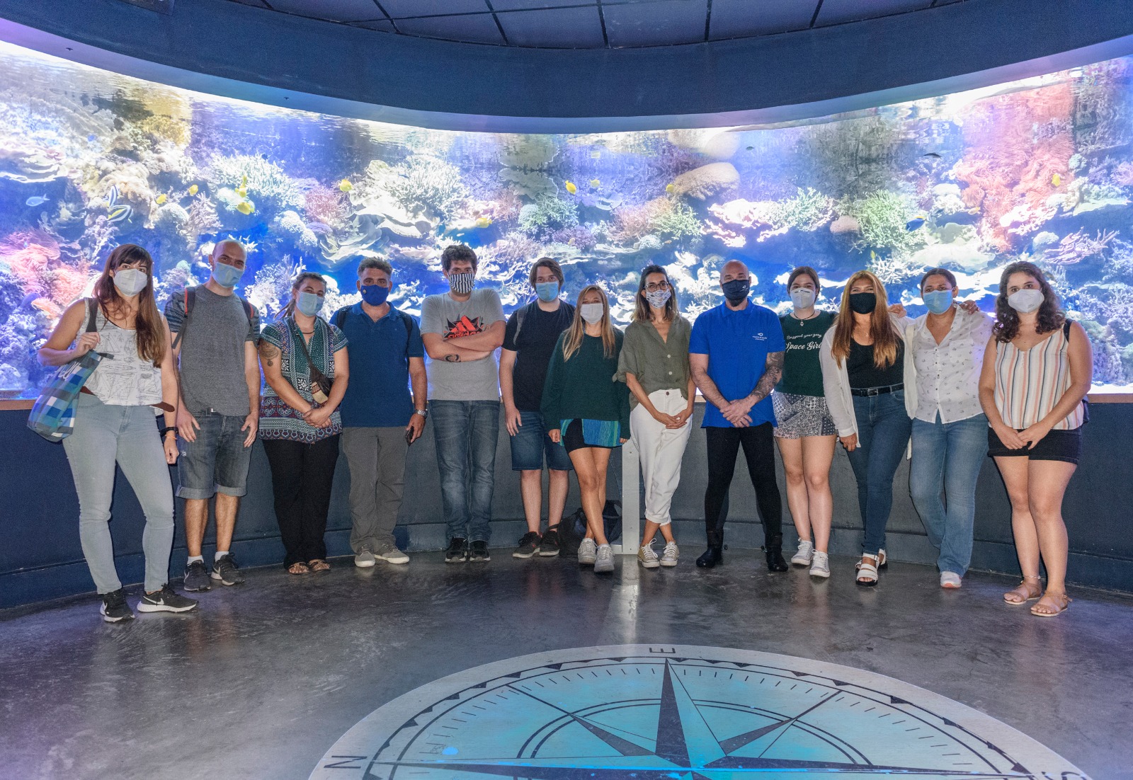 Students of the “Restaura Coral” Program Visit the Seville Aquarium