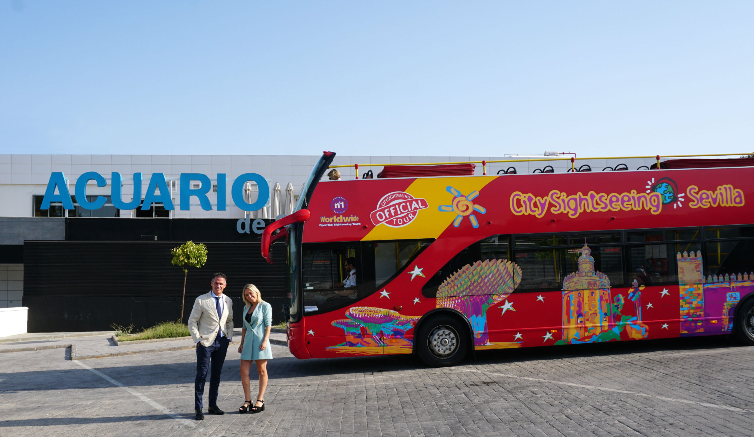 The Seville Aquarium and City Sightseeing Join Forces to Attract Family Tourism