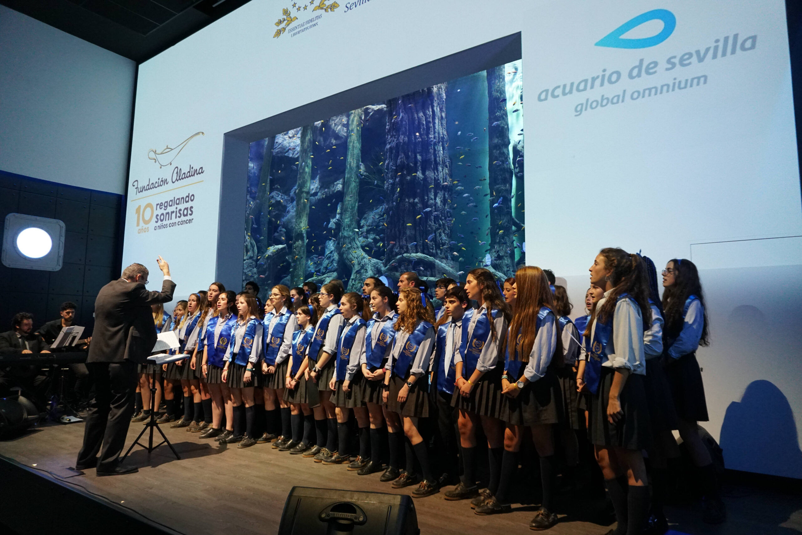 The Seville Aquarium and Europa School Collaborate with the Aladina Foundation