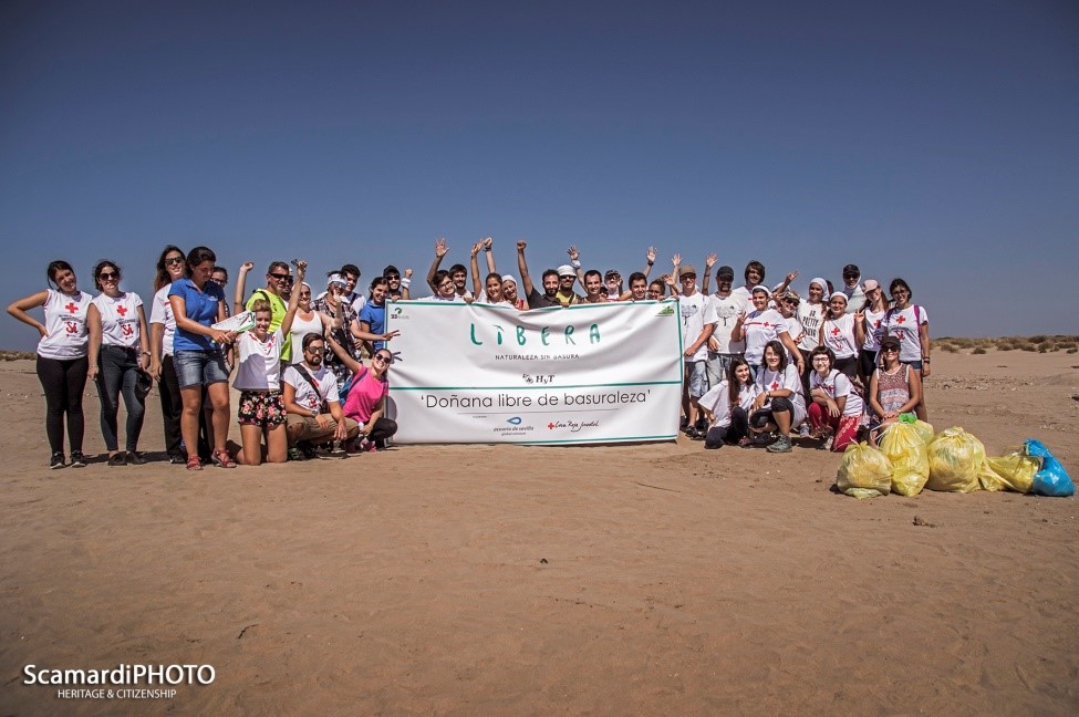 The Libera Project Comes to DoñAna to Study Littering