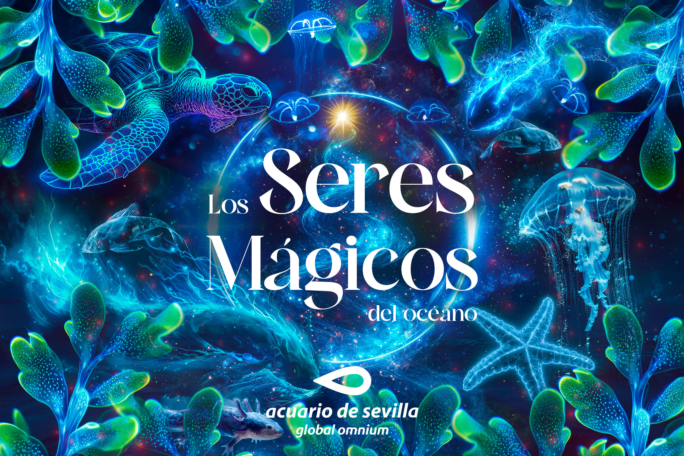 The Magical Beings of the Ocean Poster